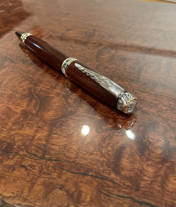 アンティーク•キューバンマホガニー（コンビ金具） ペン・筆記用具