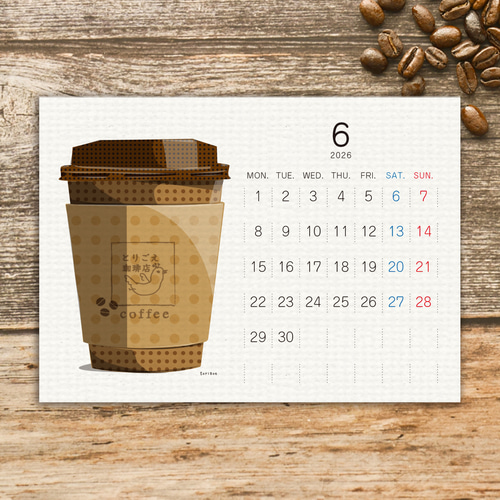 パドラーズコーヒー PADDLERS COFFEE 2026 カレンダー Paddlers Coffee