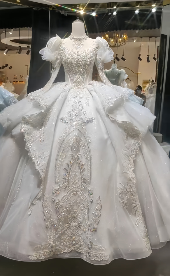 ♥新品未使用♥ ウェディングドレス 結婚式 ドレス 前撮り 二次会 韓国 フォト ウェディングドレス フォトウェディング 二次会 花嫁 白