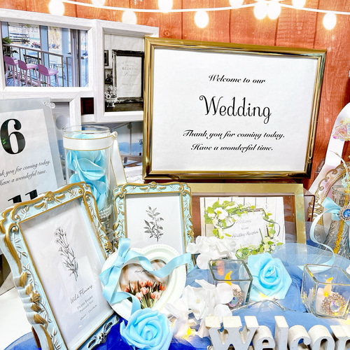 ウェルカムスペースセット 結婚式 ウェルカムボード まとめ売り