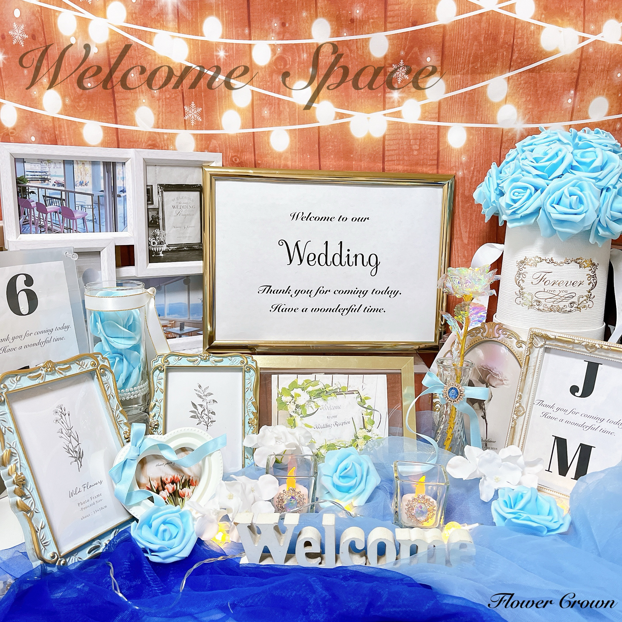 ウェルカムスペースセット 結婚式 ウェルカムボード まとめ売り