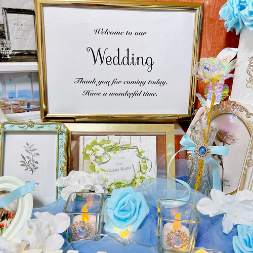 ウェルカムスペースセット 結婚式 ウェルカムボード まとめ売り