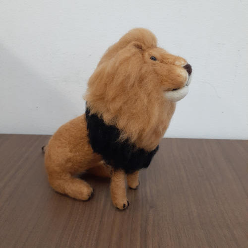 羊毛フェルト ライオン 羊毛フェルト Kingこうた 通販 18084323