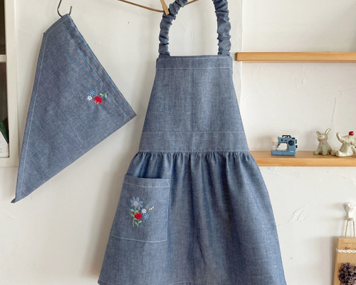 ☆anyamama☆ エプロンセット 楽天市場】Blomma エプロン [キッズ用3点セット/大人用単品