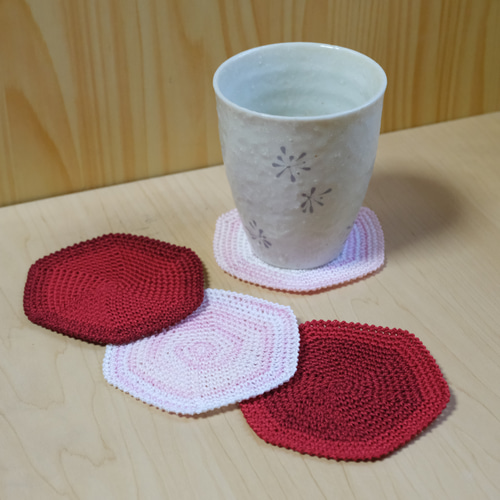 花色コースター「薔薇」4枚セット コースター のすたるじあ 通販