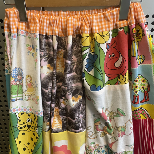 古着 ヴィンテージ vintage スカート パッチワーク ファブリック 古着 ヴィンテージ vintage スカート パッチワーク ファブリック