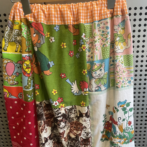 古着 ヴィンテージ vintage スカート パッチワーク ファブリック 古着 ヴィンテージ vintage スカート パッチワーク ファブリック