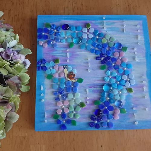 【ハンドメイド・一点物】モザイクタイル、タイルアート、花、蝶、風景画 THEモザイク】 タイルアート | GALLERY DOUBLE EIGHT