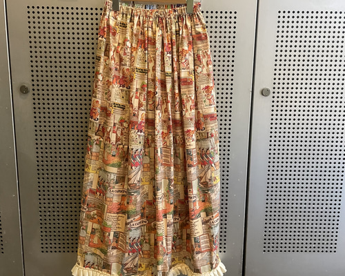 古着 ヴィンテージ vintage スカート パッチワーク ファブリック