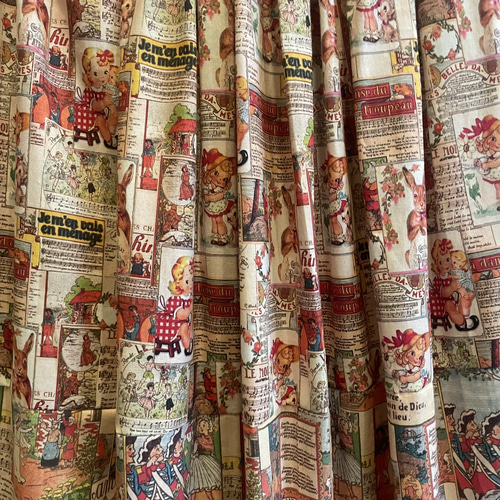古着　ヴィンテージ　vintage スカート　パッチワーク　ワンピース　個性派 古着 ヴィンテージ vintage スカート パッチワーク ファブリック