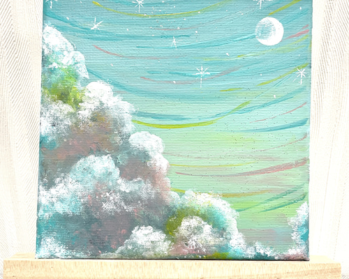 アクリルアート アートパネル 風景画 ミニキャンバスアート 星空 アクリルアート アートパネル 風景画 ミニキャンバスアート 星空