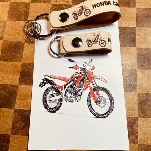 本革レザーストラップ CRF250L オリジナルレザーストラップセット