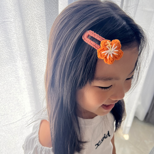 ハイビスカスパッチンピン/2色セット ヘアピン Lattelly 通販