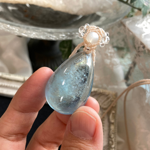 きりん☆マクラメネックレス きりん☆マクラメネックレス きりん☆マクラメネックレス きらきら