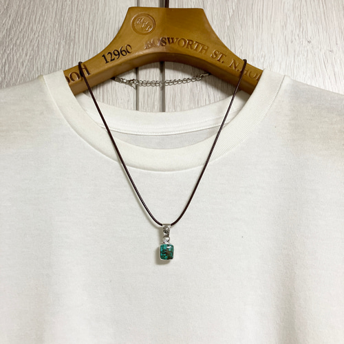 ターコイズマウンテン ターコイズ トルコ石 シルバー ネックレス