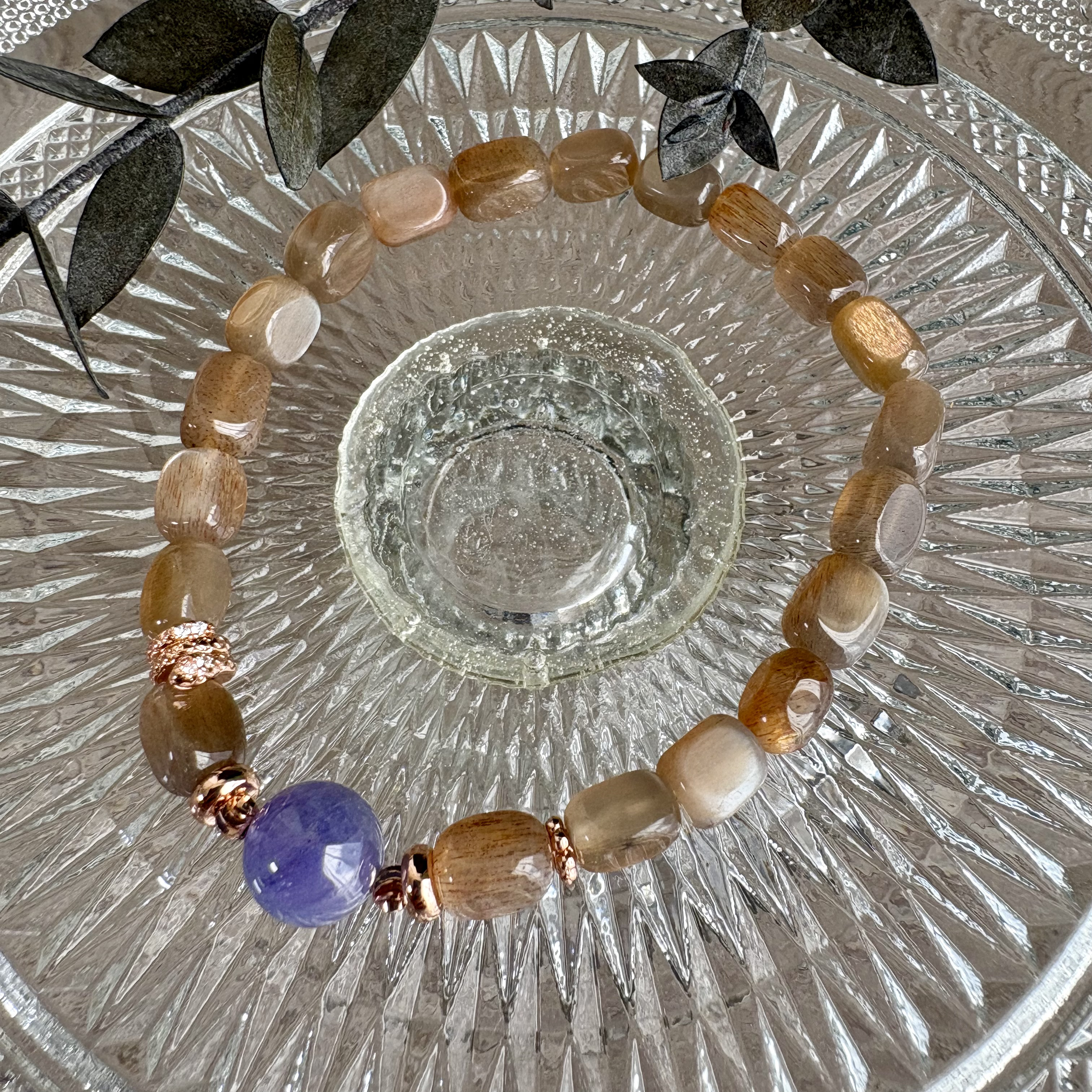 タンザナイト、サンムーンストーン258