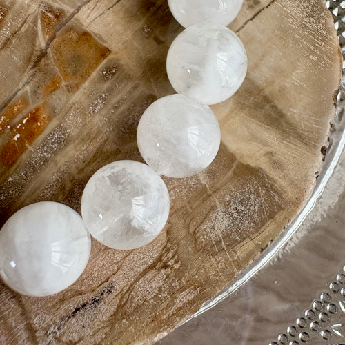 クォーツブレスレット セリサイトインクォーツブレスレット256 ブレスレット 円と縁 by