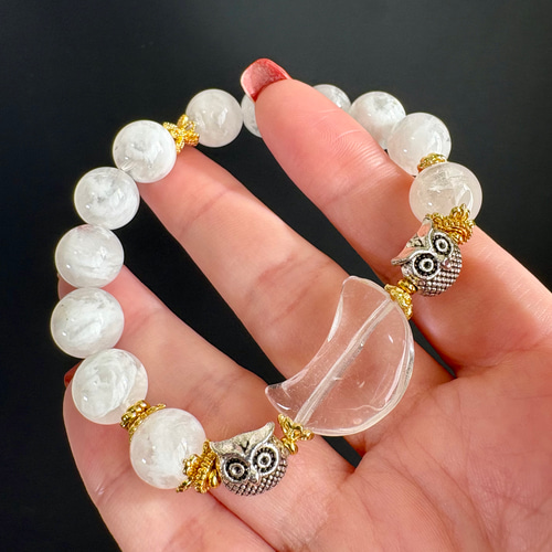 セリサイトインクォーツブレスレット256 ブレスレット 円と縁 by