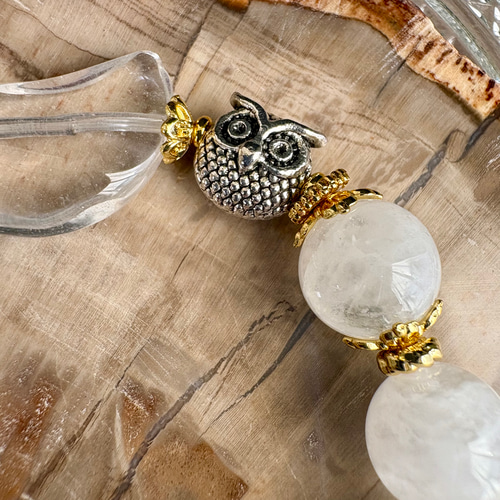 セリサイトインクォーツブレスレット256 ブレスレット 円と縁 by