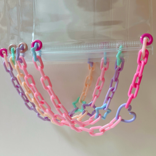 シャカシャカバッグキーホルダー 作成セット ⑫ キャンディ