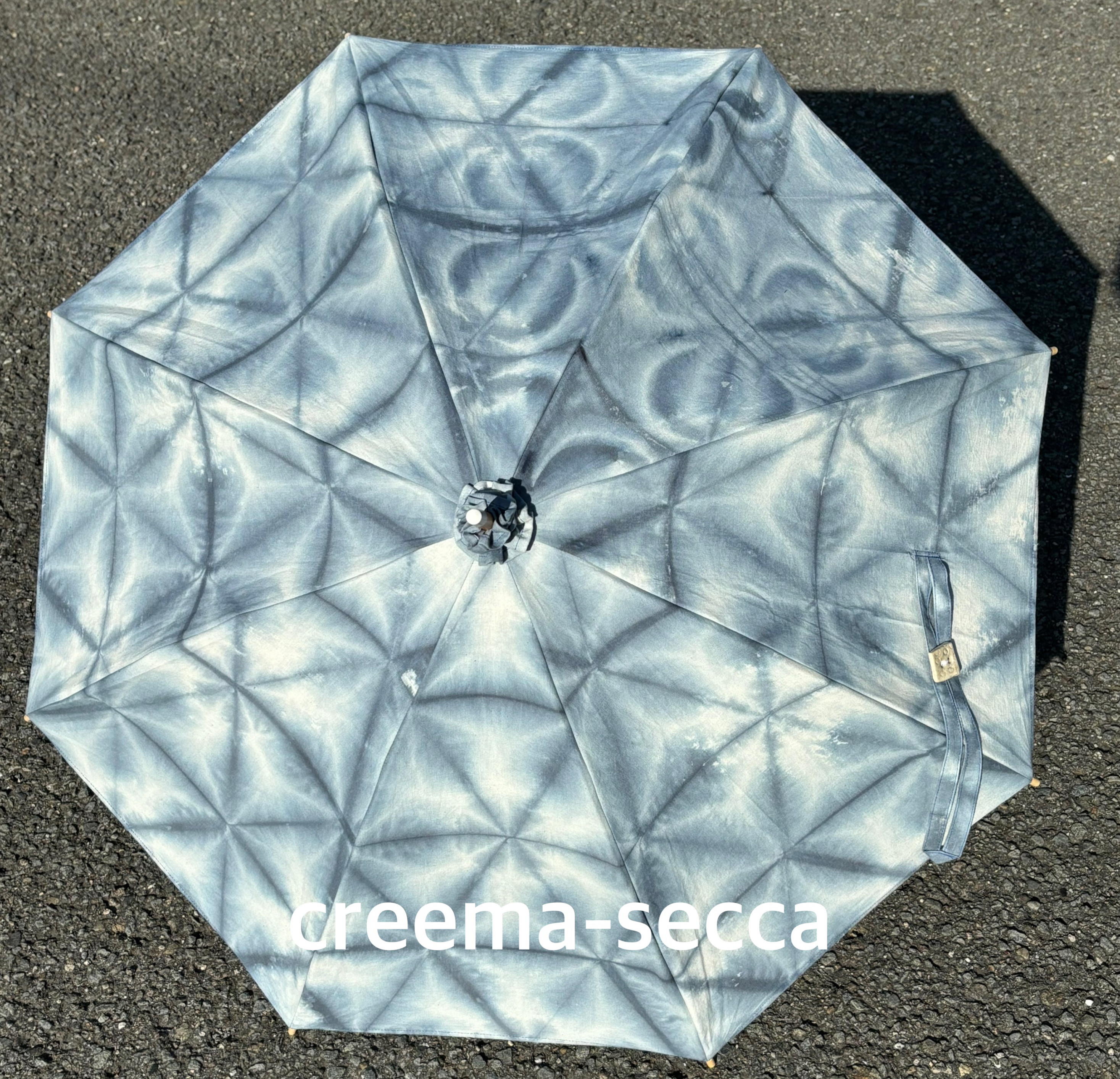 ＊送料無料＊ 雪花絞り染め日傘