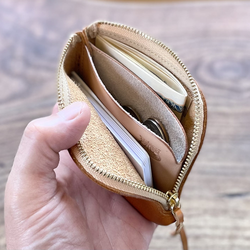 L字ファスナー ミニ財布｜選べる北欧タグで楽しむ 自分だけのお財布