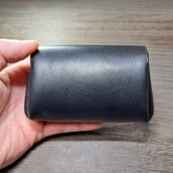 イタリアンレザーのミニ財布 アコーディオンウォレット 選べる4色 ◇お札も折らずに入る コンパクト財布 本革 財布 4枚目の画像