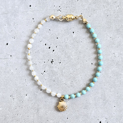 再販×12》14kgf◇天然ブルーサファイアの極細ブレスレット