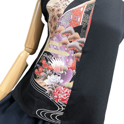 着物まとめ売り　正絹振袖4枚　留袖1枚　着用可　リメイク素材　目立った汚れなし きものリメイク素材】正絹留袖5枚 まとめ売り ハンドメイド向け