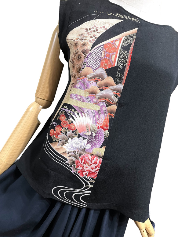 1475★正絹 黒留袖 着物 6枚セット おまとめ リメイク素材 1475☆正絹 黒留袖 着物 6枚セット おまとめ リメイク素材