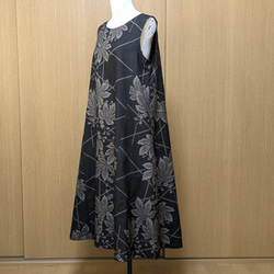 着物リメイク ワンピース 大島紬 M〜L ワンピース さらあお 通販