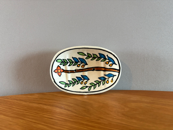 レトロで可愛い石鹸置き Ceramic Soap Dish 陶器 古道具 レトロ ソープ