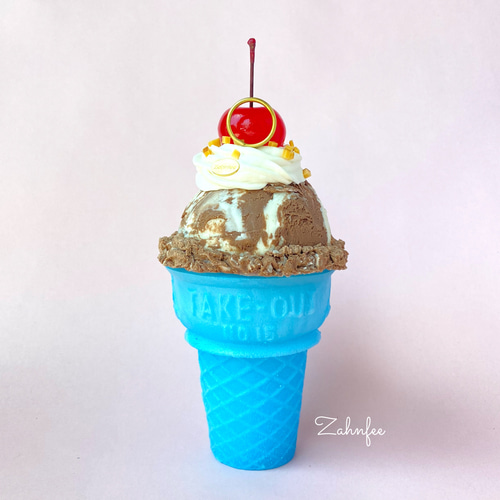 マーブルアイスの小物入れ/メモスタンド その他インテリア雑貨 Zahnfee