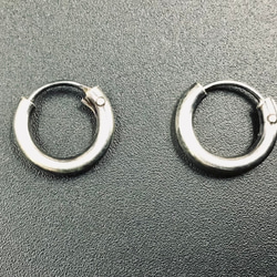 ハンドメイド フックピアス シルバー925, k18コンビ フープー　ピアス フックピアス シルバー925, ハンドメイド フープー　ピアス k18コンビ