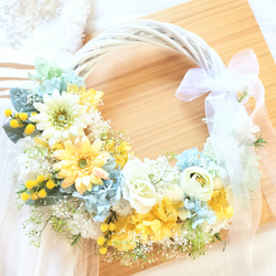 ラプンツェルのリースブーケ ＊ウェディングブーケ ギフト ブーケ