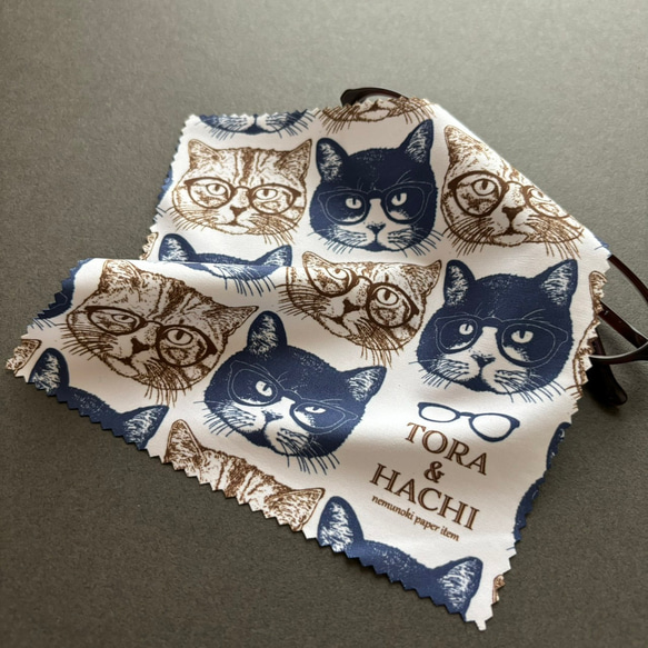 TORA & HACHI MEGANE　クリーニングクロス 2枚目の画像