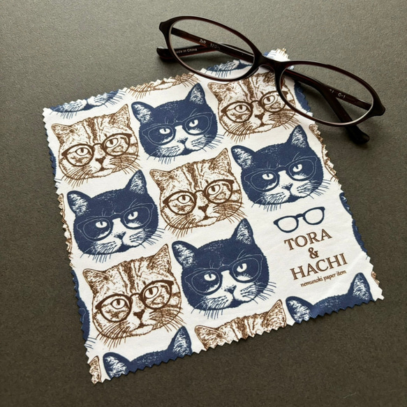 TORA & HACHI MEGANE　クリーニングクロス 1枚目の画像