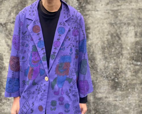 古着 ヴィンテージ vintage ジャケット テーラードジャケット リメイク