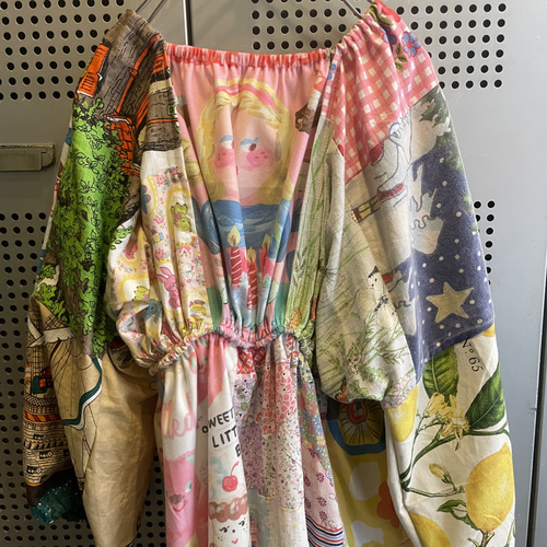 古着 ヴィンテージ vintage ワンピース パッチワーク 古着 ヴィンテージ vintage ワンピース パッチワーク