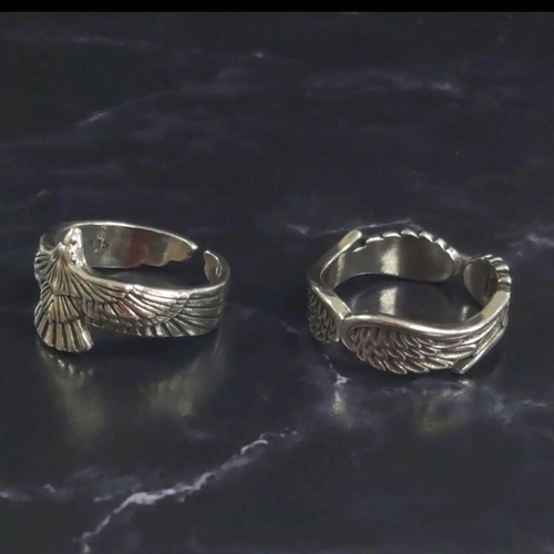 限定価格 silver925 刻印入り メキシカンリング メンズ 指輪 2