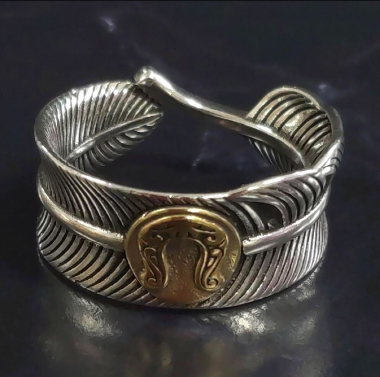 オープン特価 刻印入り silver925 メンズ メキシカンリング