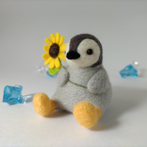 読書の秋のペンギンさん　羊毛フェルト 読書の秋のペンギンさん 羊毛フェルト （商品・サービスニュース