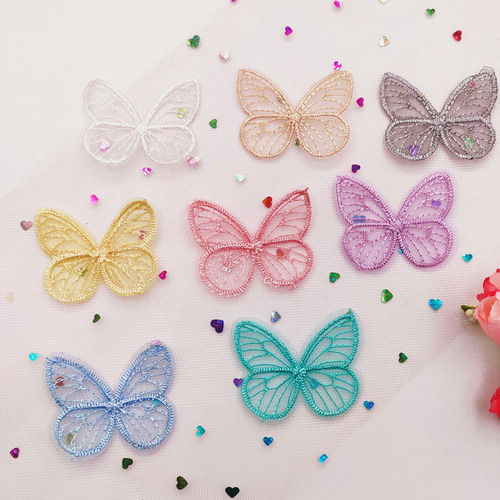 ✤ 紫系チューリップ刺繍レースのマルチケース ✤ SA015 ハンドメイド ✤ 紫系チューリップ刺繍レースのマルチケース ✤ SA015