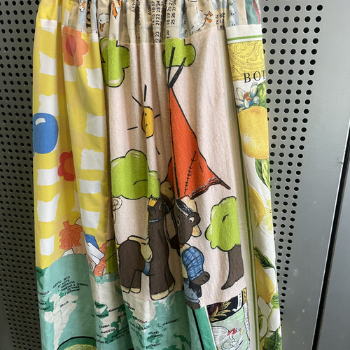 古着 ヴィンテージ vintage スカート パッチワーク ファブリック 古着 ヴィンテージ vintage スカート パッチワーク ファブリック