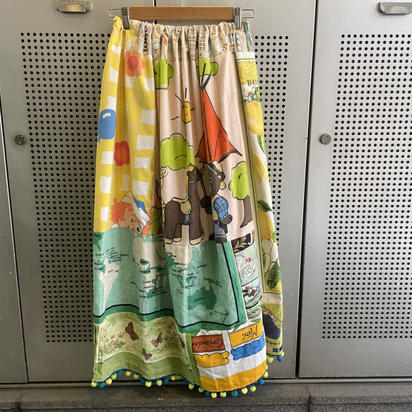 古着 ヴィンテージ vintage スカート パッチワーク ファブリック 古着 ヴィンテージ vintage スカート パッチワーク ファブリック