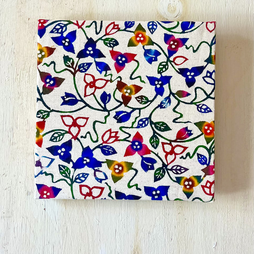 新作⭐︎【日本国内送料無料】新作⭐︎手染め紅型/ブーゲンビリア