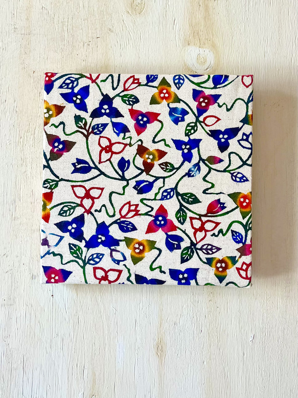 新作⭐︎【日本国内送料無料】新作⭐︎手染め紅型/ブーゲンビリア