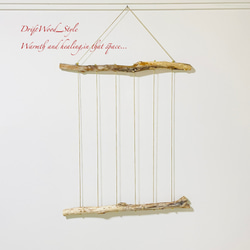 流木インテリア 壁一面に写真を飾れる大サイズのフォトディスプレイ 流木 写真ハンガー ウォールデコ 壁掛け N11 5枚目の画像