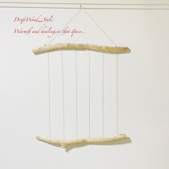 流木インテリア 壁一面に写真を飾れる大サイズのフォトディスプレイ 流木 写真ハンガー ウォールデコ 壁掛け N12 5枚目の画像