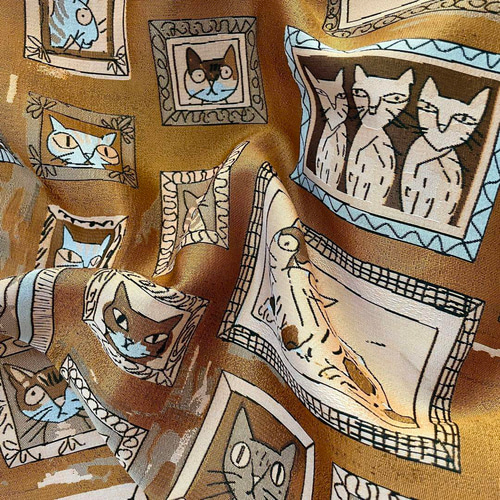 さくらとねこパネル生地 ハンドメイド - メルカリ